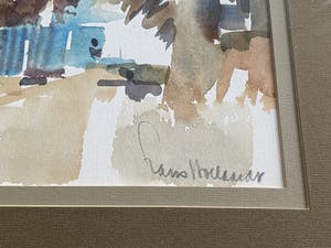 Frans Hollaardt - Landschap met huis kopen? Bied vanaf 65!