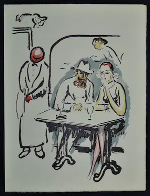 Kees van Dongen - Pochoir uit La Garconne 1925 kaufen? Bieten Sie von 250!
