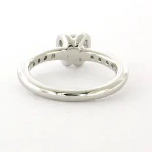 18k witgouden ring met briljant geslepen diamant tot. 0.25ct – F/G - VS/SI kopen? Bied vanaf 610!