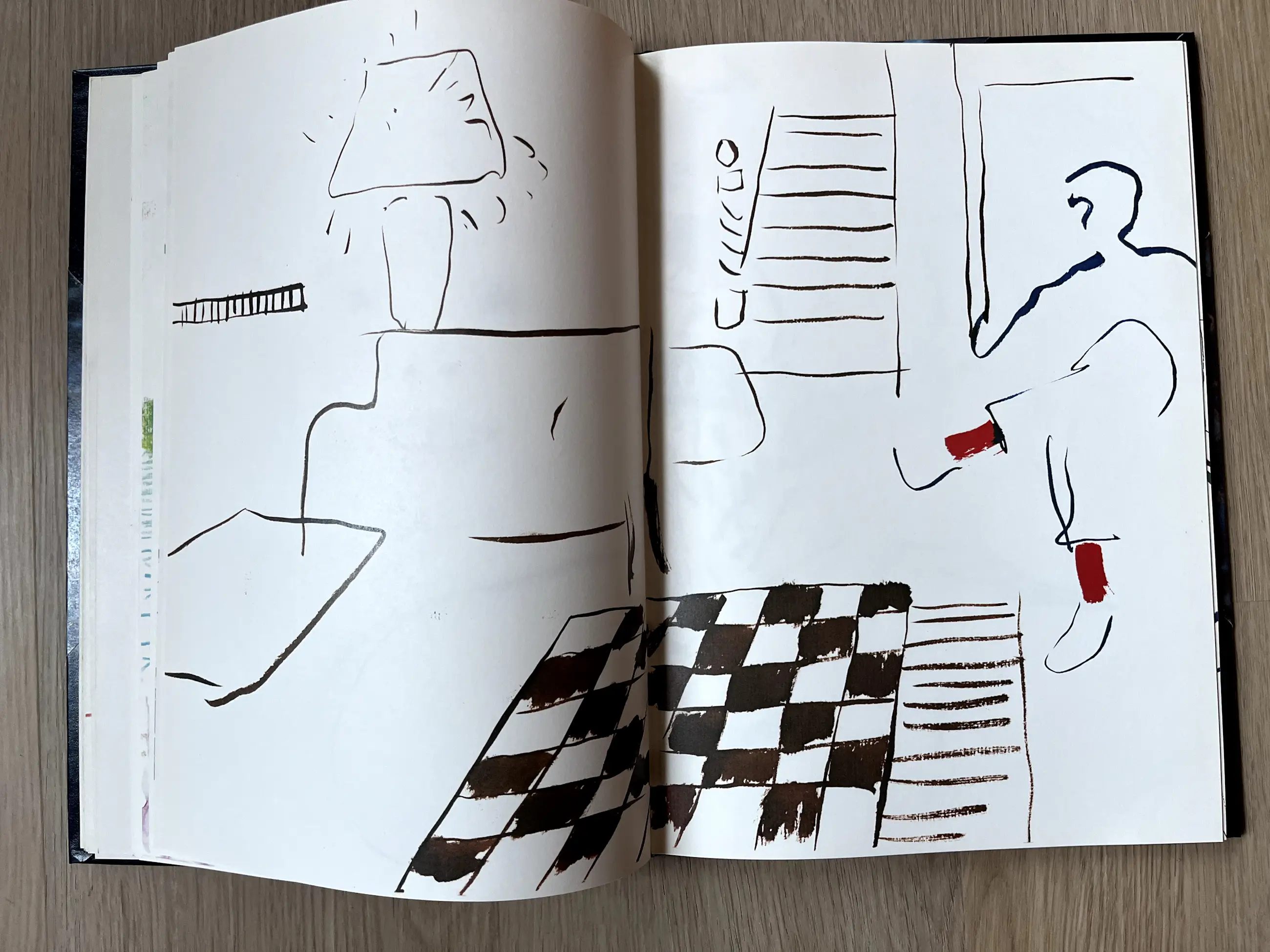 David Hockney - Signed sketchbook in box 