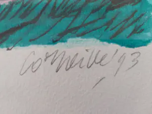 Corneille - Litho handgesigneerd met lijst- Mémoire de Bali I 1993 Cobra kopen? Bied vanaf 175!
