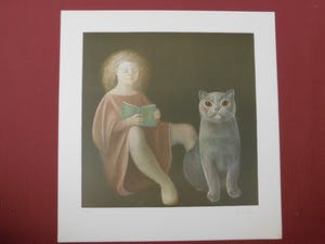 Leonor Fini - La Fille et le Chat kopen? Bied vanaf 40!
