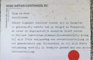 Simon de Heer - Sint Jacobskruid kopen? Bied vanaf 200!