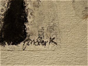 Jan Sterk - Intrigerende jaren 60 gemengde techniek (olieverf,krant,gips) Collage kopen? Bied vanaf 30!