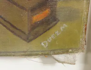 Anna Bonheur - Assemblage, Melkmeisje - Ingelijst kopen? Bied vanaf 100!