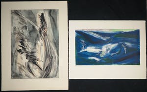 Anna Staritsky - Lot van twee etsen/aquatints, Abstracte voorstelling kopen? Bied vanaf 1!