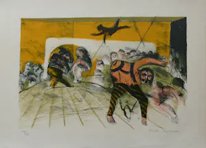 Martin Engelman - Circus 1 Surrealistische Compositie kopen? Bied vanaf 45!