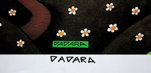 Dadara - zeefdruk: Flowerbuilding (laatste exemplaar) kopen? Bied vanaf 100!