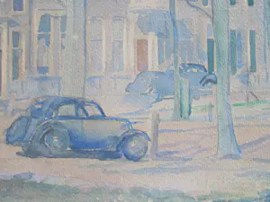 Cees Bolding - Lange Voorhout Den Haag, voorjaar 1938 kopen? Bied vanaf 150!