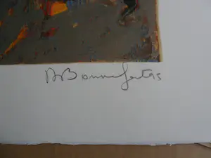 Alain Bonnefoit - Litho, Liggend vrouw. kopen? Bied vanaf 40!