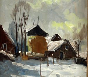 Jan Kelderman - Winter op de boerderij kopen? Bied vanaf 85!