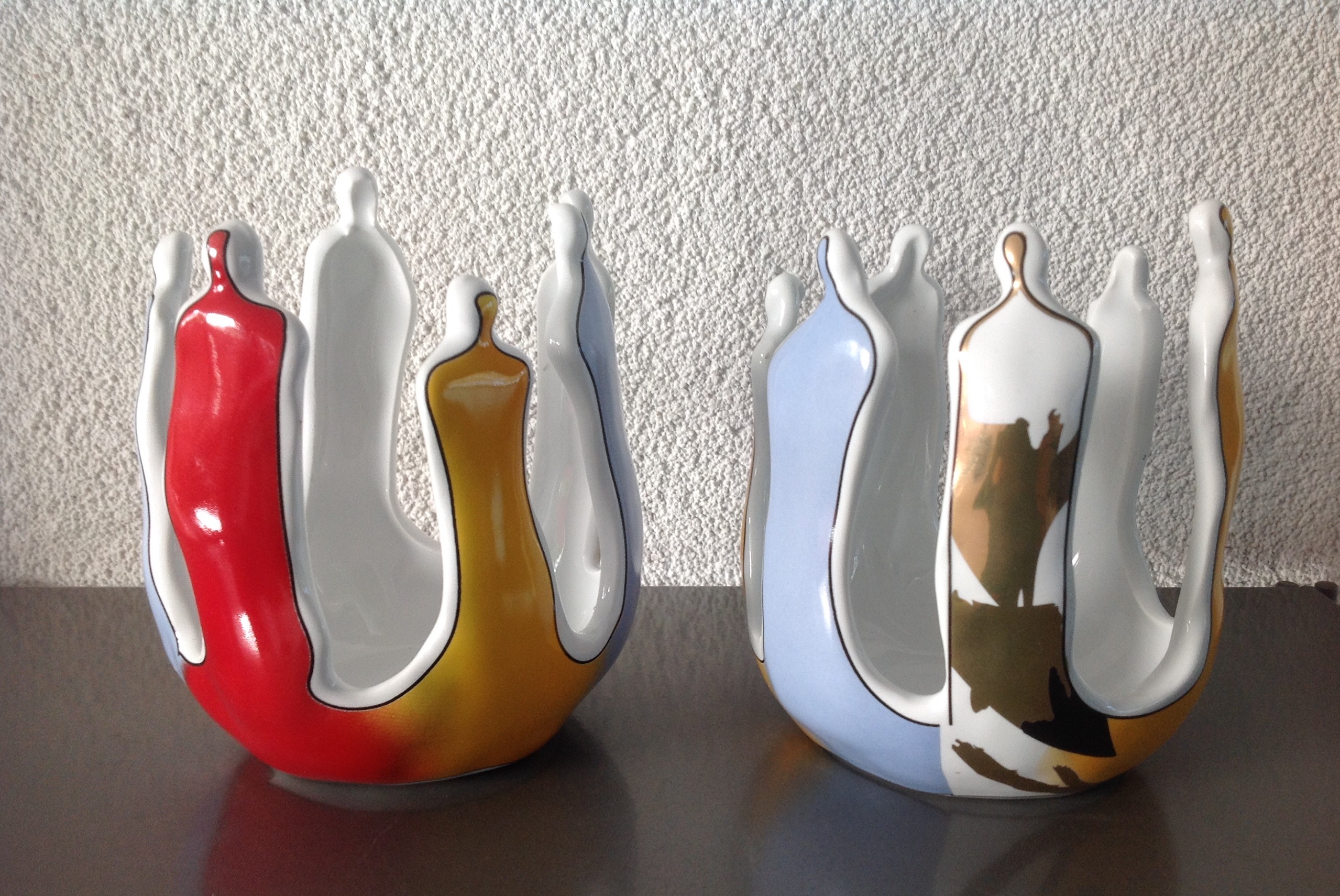 Corry Ammerlaan - Twee kandelaars/waxinelichthouders kopen? Bied vanaf 16!