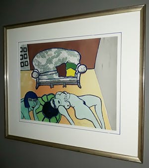 Corneille - New York Rooms, litho (mooi ingelijst, groot) kopen? Bied vanaf 275!