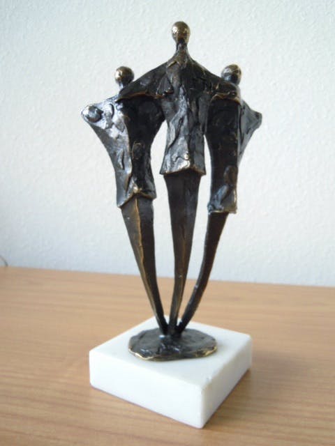 Corry Ammerlaan - Prachtig beeldje - DRIE VRIENDEN kopen? Bied vanaf 25!