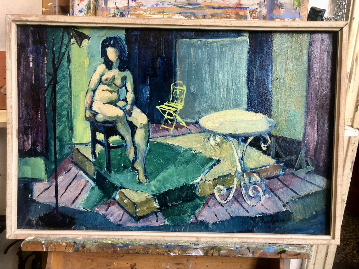 Rien Goené - Model in atelier kopen? Bied vanaf 650!