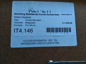 Anton Heyboer - Mooi schilderij met mooie lijst kopen? Bied vanaf 300!