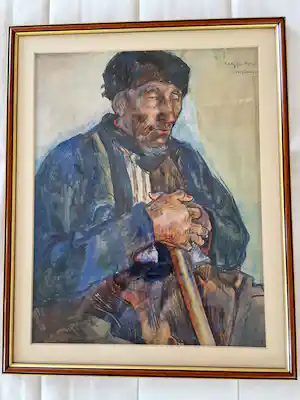Willy Sluiter - Volendamse visser verkocht voor € 245!