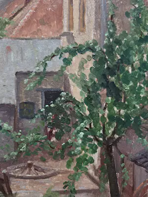 Augustinus van der Linde - Binnenplaats. Wijk bij Duurstede. kopen? Bied vanaf 59!