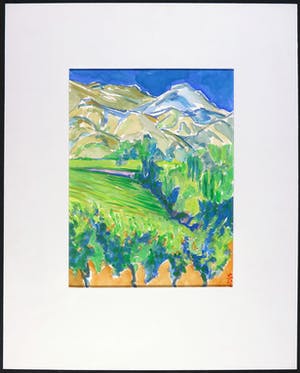 Joe Wols - Aquarel, Bergen kopen? Bied vanaf 35!