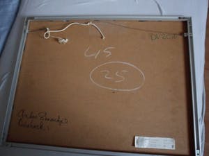 Anton Staartjes - Gemende techniek op papier, titel, "Driehoek 1". kopen? Bied vanaf 20!