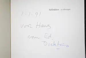 Ed Dukkers - 1x hardcover monografie _&_1x gesigneerd, oplage 500 kopen? Bied vanaf 65!