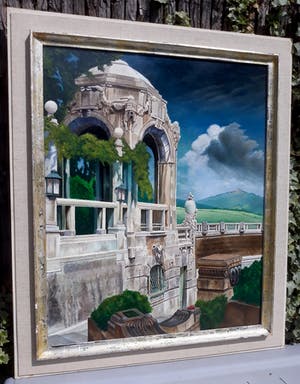 Henry Lantzius - Arcadisch landschap, olieverf op doek (best groot, netjes ingelijst) kopen? Bied vanaf 350!