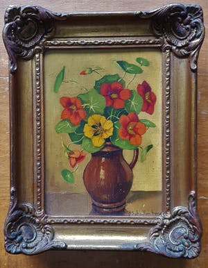 Huibert Schallenberg - Stilleven met bloemen kopen? Bied vanaf 115!
