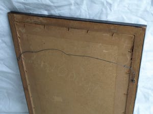 Niet of onleesbaar gesigneerd - Pentekening , “Spotprent” – gesigneerd en ingelijst kopen? Bied vanaf 10!