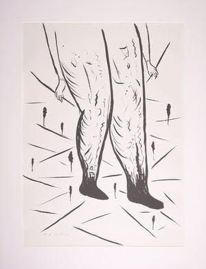 Henk Visch - Zeefdruk, Ontwapend kopen? Bied vanaf 35!