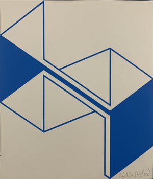 Istvan Nadler - kleurenzeefdruk - zonder titel - 1977 kopen? Bied vanaf 100!