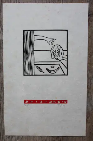 Tom Thijsse - 7 houtsneden: De zeven Hoofdzonden - 1999 kopen? Bied vanaf 29!