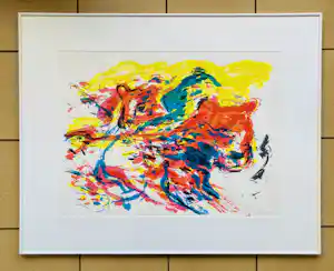 Jan van Lokhorst - Zonder titel maar met lijst! verkauft für € 65!