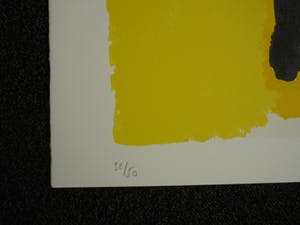 Karel Appel - Personage rouge et jaune. kopen? Bied vanaf 495!