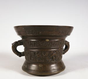 Curiosa - Bronzen mortier naar Henrick ter Horst kopen? Bied vanaf 1!