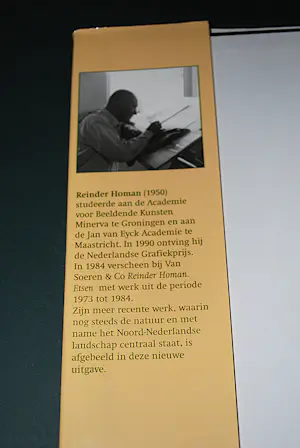 Reinder Homan - hardcover: etsen naar de natuur (schaars) & gids 1989 kopen? Bied vanaf 65!