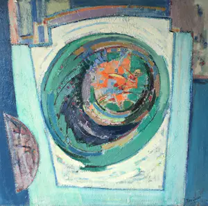 Rien Goené - Abstracte Compositie kopen? Bied vanaf 850!