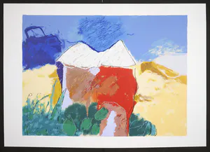 Henk van Vessem - Zeefdruk, Zonder titel kopen? Bied vanaf 1!