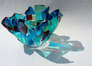 Anneke Dijkhuis - Glaskandelaar "Belek" verkocht voor € 89!