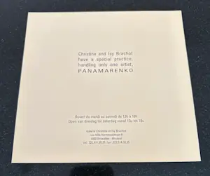 Panamarenko - Uitnodiging + 3 artcards kopen? Bied vanaf 130!