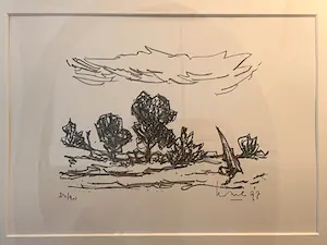 Kees Bol - Landschap met bomen - Handgesigneerd - Oplage 23/90 kopen? Bied vanaf 50!
