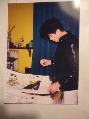 Herman Brood - Kleurenzeefdruk "Paddo's". kopen? Bied vanaf 125!