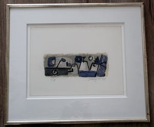 Corneille - Ingelijste litho: April in Paris - 1987 kopen? Bied vanaf 150!