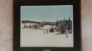 Michel Perrin - Sneeuwlandschap in Canada kopen? Bied vanaf 45!