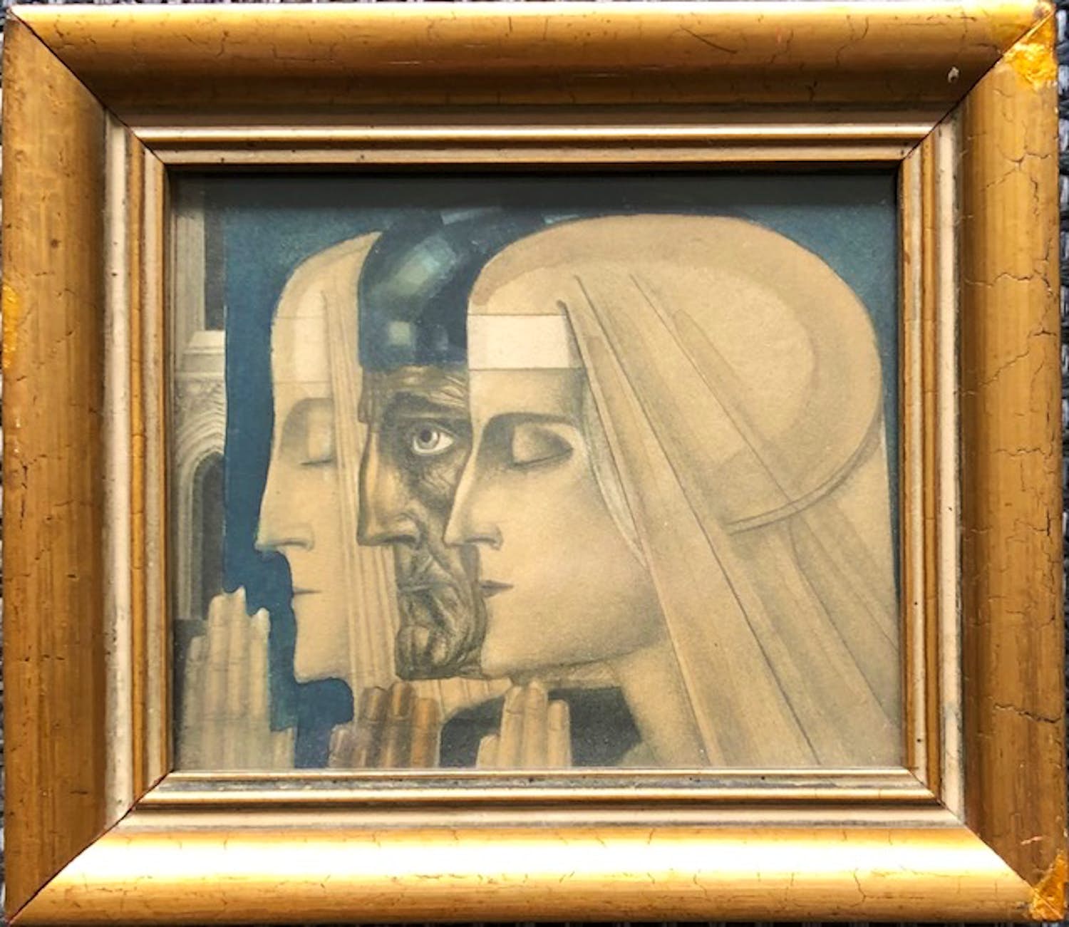 Jan Toorop - Gebed - Druk kopen? Bied vanaf 1!