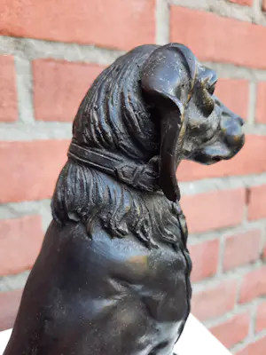 Niet of onleesbaar gesigneerd - Hond in brons kopen? Bied vanaf 1!