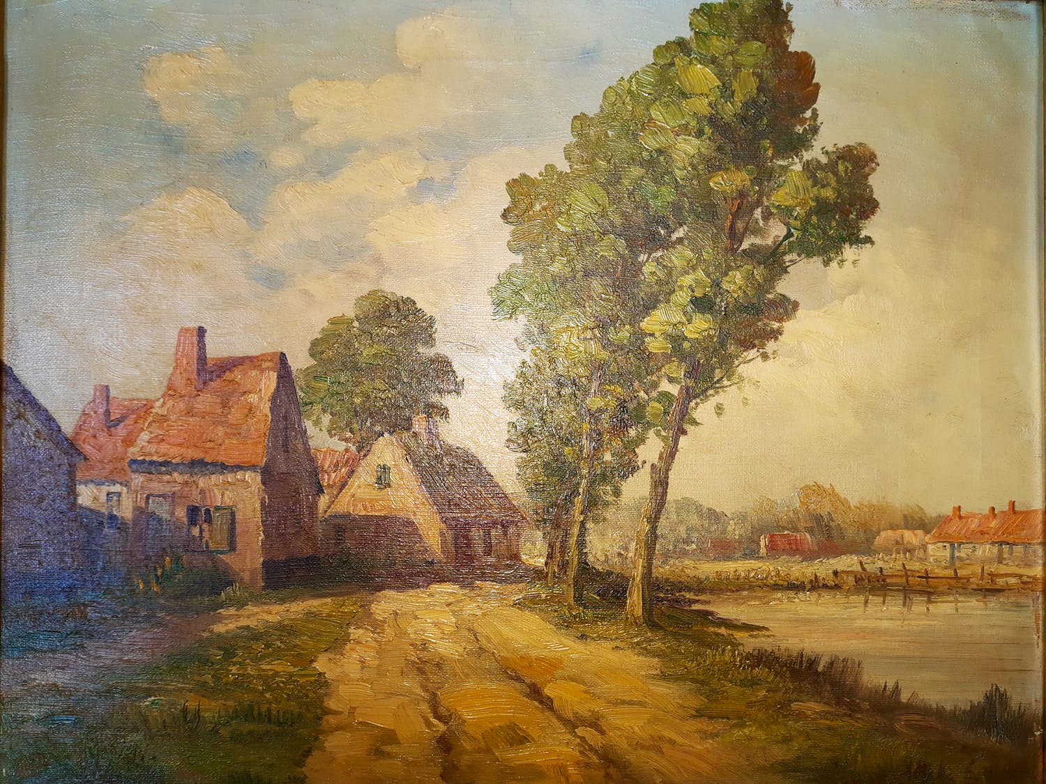 Gustave Pynaert - Het vlaamse Boerengehucht verkocht voor € 25!