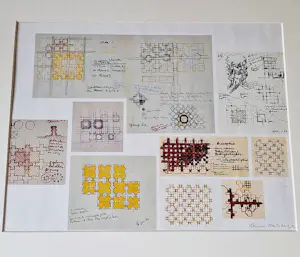 AcheterHerman Hertzberger - 1965 - kleurenlithografie "ontwerp Centraal Beheer gebouw" bep. oplage? Enchérissez de 58!