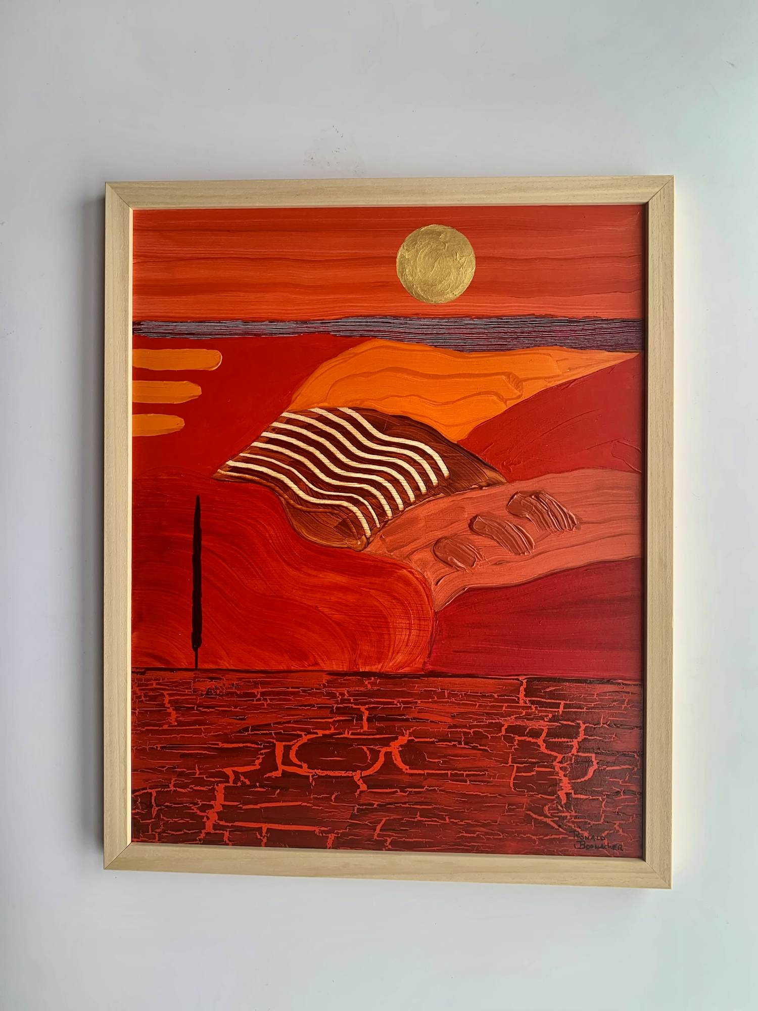 Ronald Boonacker - Landschap Méditeranée (certificaat van echtheid) kopen? Bied vanaf 140!