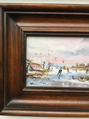 Henk Poeder - Hollands winter gezicht kopen? Bied vanaf 75!
