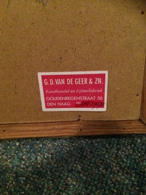 K.J. Willerding - Bos landschap kopen? Bied vanaf 250!